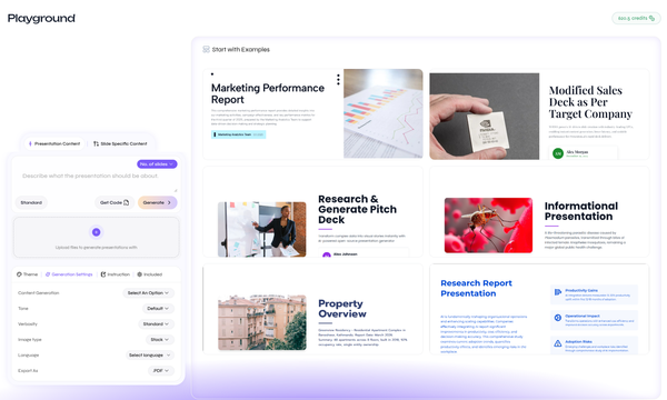 Introducing the Presenton API Playground
